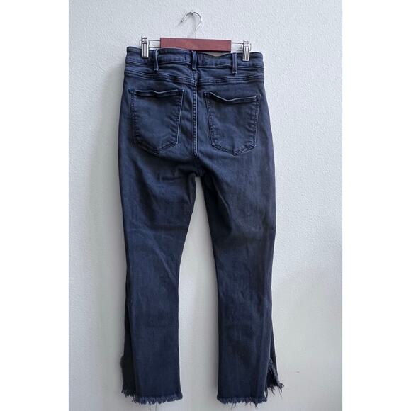 Abercrombie & Fitch Dark Blue Flare Jeans - Picture 2 of 10